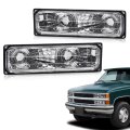 Headlights Assembly Fit Chevy C10 C K 1500 2500 3500 1994-1998