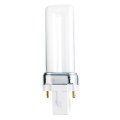 S8302 Compact Fluorescent Bulb 5 Pack 7 Watt G23 Base T4 Twin 2 Pin Tube For Magnetic Ballasts 2700k Warm White 