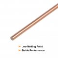 Harfington 20pcs Copper Brazing Rods 19 X1 25 Round Phosphorus Filler Solder Welding Sticks Low Temperature For Air Conditioner