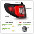 2013 2014 2015 2016 Gmc Acadia 2017 Limited Outer Tail Lights Brake Lamps Replacement Left Right