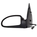 Left Side Door Mirror For 2000-2007 Ford Focus Power Non-folding Non-heated 128-58rbr Fo1320180 