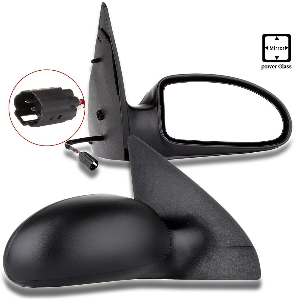Left Side Door Mirror For 2000-2007 Ford Focus Power Non-folding Non-heated 128-58rbr Fo1320180