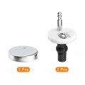 Uxcell 2 Set Toilet Seat Hinge Fixings Bolt Screws With 45m 1 77 Base For Top Fixing Expansion Screw Cover Buckle