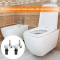 Uxcell 2 Set Toilet Seat Hinge Fixings Bolt Screws With 45m 1 77 Base For Top Fixing Expansion Screw Cover Buckle