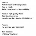 Topteng Car Black Battery Tray Cover 8e1819422a Fits For Audi A4 B6 B7 2002-2008