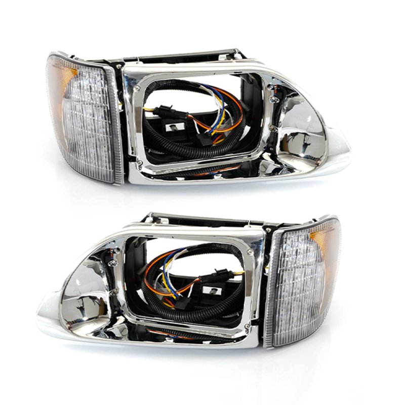 High Soar Led Headlight Without Rectangular Light For International 9200