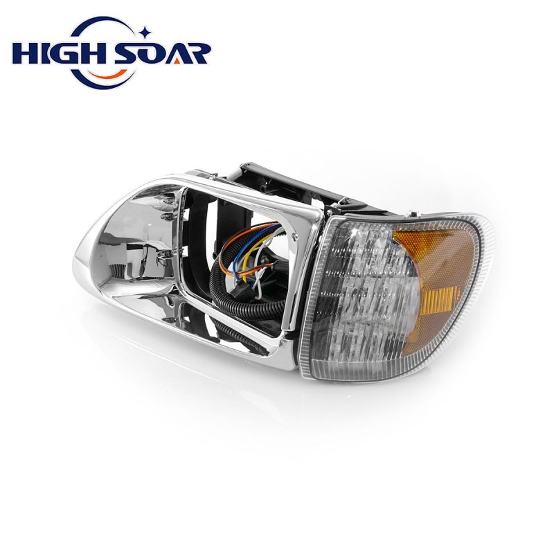High Soar Led Headlight Without Rectangular Light For International 9200