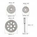 Uxcell 30pcs 16mm 20mm 25mm Diamond Coated Rotary Cut Off Grinding Wheel Discs With 6pcs 1 8 Mandrel
