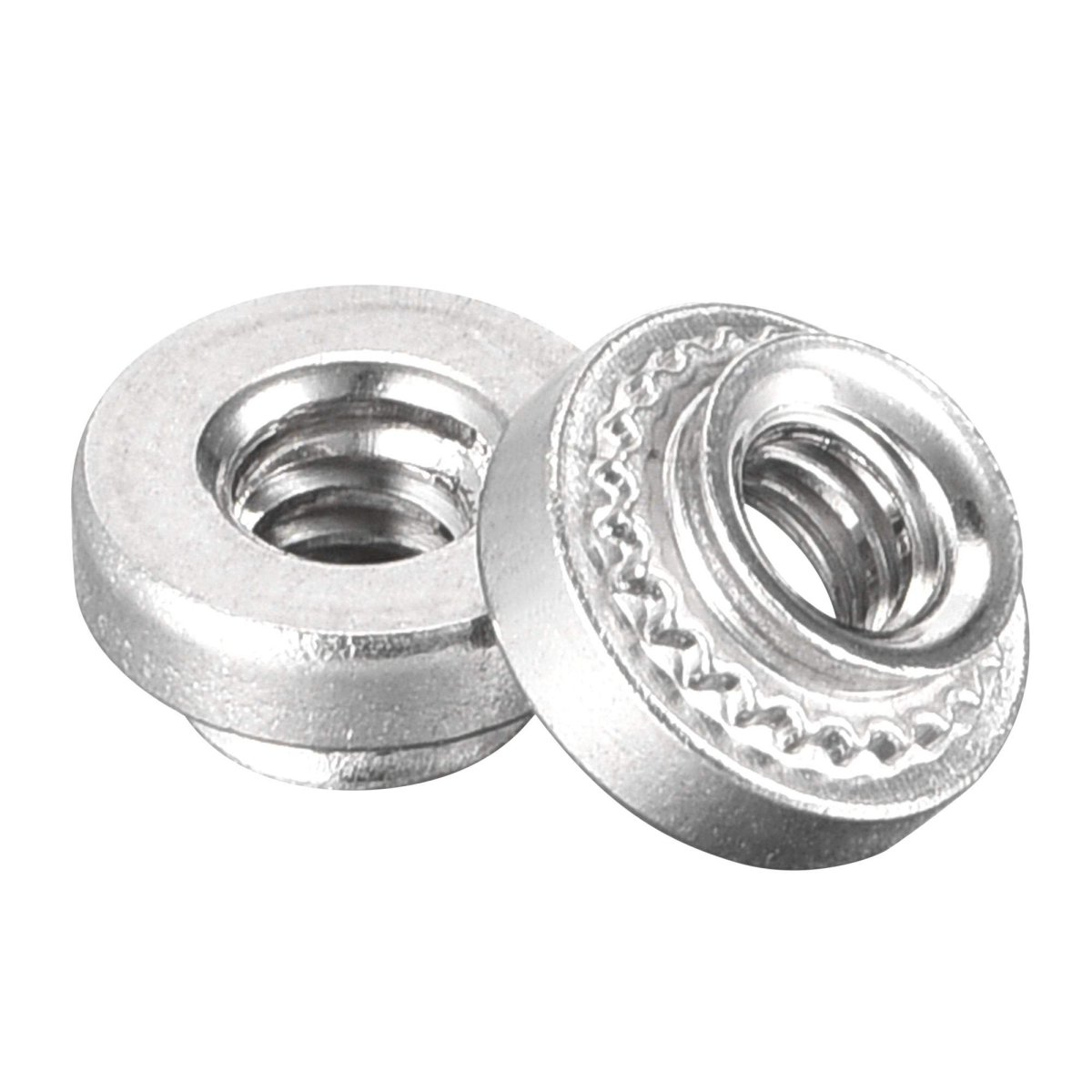 Self -clinching Nuts 4-40 X 0 12-inch Stainless Steel Rivet Nut Round Head Metal Sheet Mounting Hardware Fastener 50pcs