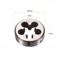 Uxcell M18 X 1 5 Metric Round Die Machine Thread Right Handing Alloy Steel Screw Thread Cutting