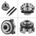 Three Jaw Self Centering Hand Grip Chuck Mini Woodworking For K01-50 With 3 Jaws And Mounting Thread