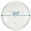 Hqrp 11-1 4 Inch Glass Turntable Tray Compatible With Kenmore Microwave Oven Cooking Plate