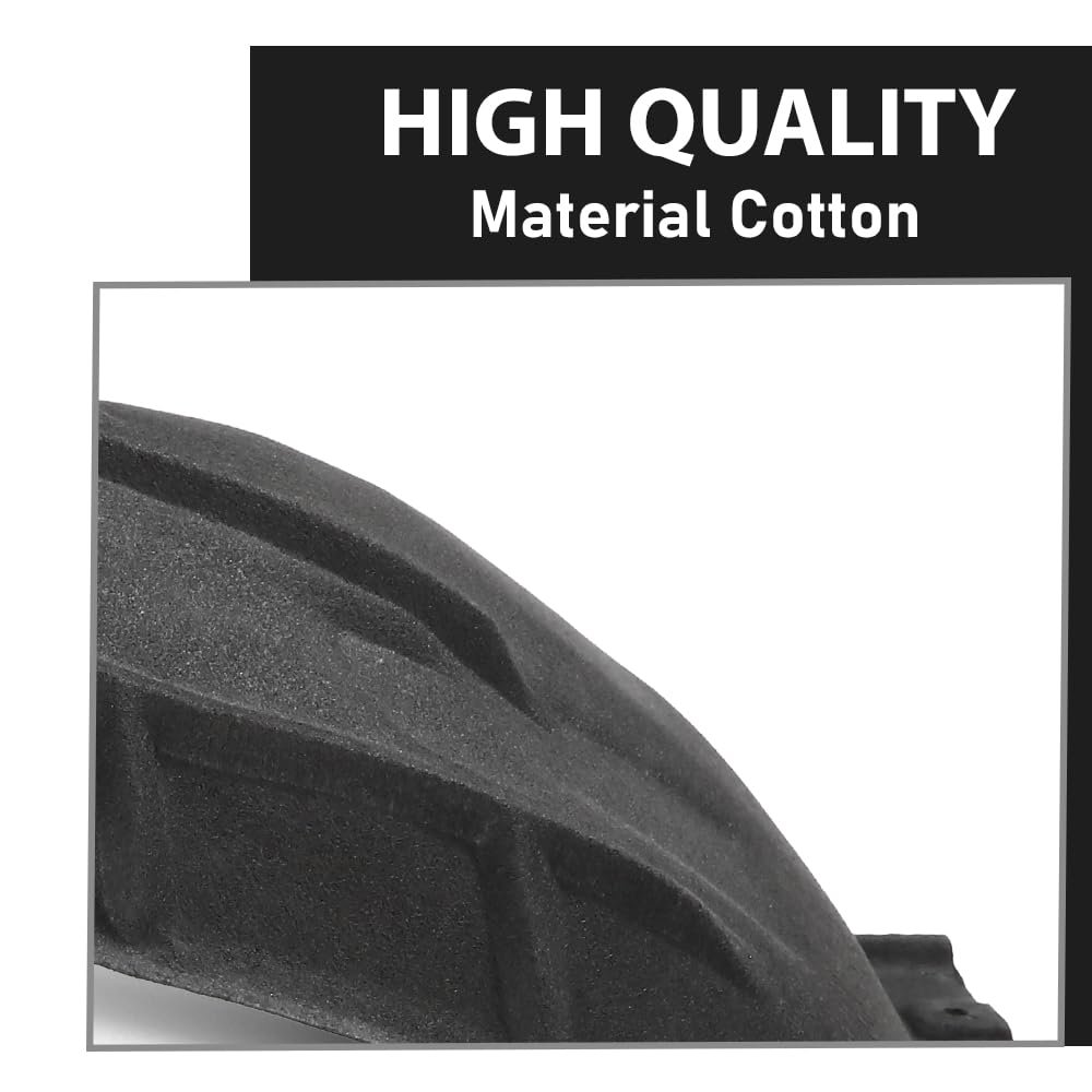 Front Left Fender Liner Inner For Audi Q7 2011 2012 2013 2014 2015 Driver Side Part Number 4l0809961e Black