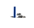 Polaris Rzr Ranger Sportsman M6 Aluminum Fender Washer Lock Nut And Bolt Accessory Kit Blue 20 Piece