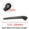 Rear Wiper Blade Arm Set Kit For Volkswagen Sharan 2011-2019 Tailgate Window Rain Brush That Meet Oem Quality Easy Diy Install