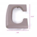 G-plus Center Console Cup Holder Compatible With Pad Medium Parchment Pebble 2004-2014 Ford F150