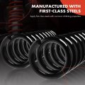 A-premium Front And Rear Coil Spring Compatible With Mazda 5 2006-2010 2012-2015 Driver Passenger Side 4-pc Set