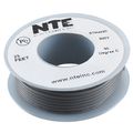 Nte Electronics Wh26-08-25 Hook Up Wire Stranded Type 26 Gauge 25 Length 300v Gray 