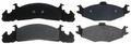Sgd259m Service Grade Semi-metallic Disc Brake Pad Set Rear Position 