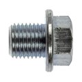 Oil Drain Plug For Hyundai Elantra 2009 2010 2011 2012 Steel Standard Bolt Grade 3 Silver Gasket Included 0b6s710404a 11517 