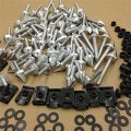 Universal Spike Fairing Bolt Kit Sportbike Pack For Yzf R1 R6 R6s Silver B00ywckidg 