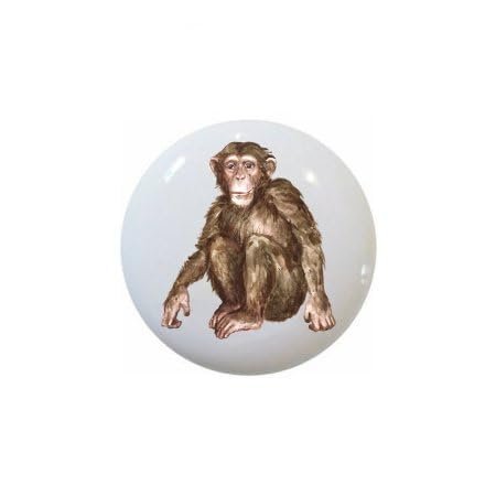 Monkey Wild Africa By Tle Series 1 5 Ceramic Cabinet Dresser Drawer Pull Knob