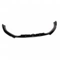 Ocpty 3pcs Glossy Black Front Bumper Lip Compatible With 0 2010-2012 For Audi A5