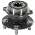 Rear Wheel Hub And Bearing Assembly 512536 With 5 Lugs For Subaru Legacy Outback Wrx Sti Ester Ascent 2 Piece Set 