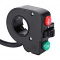 Dilwe Scooter Light Switch 3-in-1 Bike Horn Turn Signal Lights Handlebar For E-bike Motorcycle And