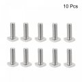 Uxcell Square Head Bolt 10pcs M6x20mm Fully Thread 304 Stainless Steel Grade C Machine Screws