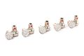 Ddm Tuning 10pc 1156 19 X 3028 Led Tail Brake Stop Light Bulbs 1 Red 