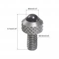 Uxcell Contact Point For Dial Indicator Linear Gauge 3mm Diameter Ceramic Ball Tip M2 5 Thread 0 34 Length