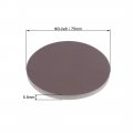 Uxcell 3-inch Sanding Sponge Hook And Loop Disc Wet Dry For Car Wood Drywall Metal Brown Corundum 2000 Grit 12 Pcs