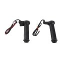 Heated Grips Plastic Three Gear Temperature Skid Design For 7 8 Inch Handlebars Winter Riding