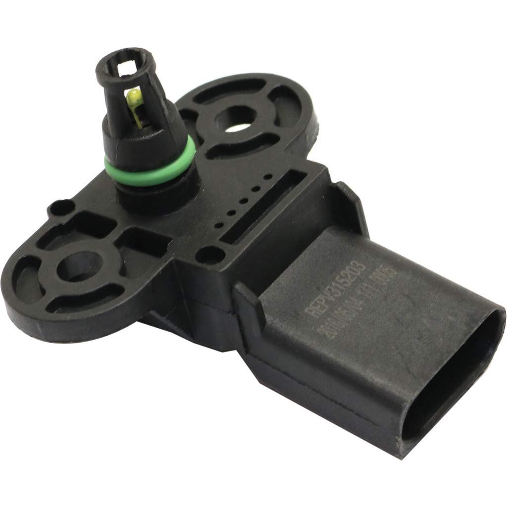Map Sensor For Volkswagen Beetle 2006 2007 2008 2009 2010 4 Prong Blade Male Terminal 1 Female Connector 036906051g