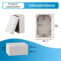 Abs Plastic Ip67 Waterproof Dustproof Electrical Junction Box Enclosure Ek1976 Compact Project 3 94 In X 2 68 1 97