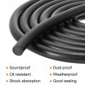 Uxcell Nitrile Rubber Seal Strip 10mm 0 39 Diameter X 5 Meters 16 4ft Long Round Solid Weather Stripping For Reduce Noise Shock