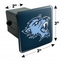Baruch College Primary Logo Tow Trailer Hitch Cover Plug Insert 2