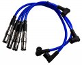 Vms Racing 11-14 10 2mm High Heat Performance Ignition Spark Plug Wires Set In Blue Compatible With Volkswagen Vw Jetta 2 0l
