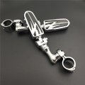 Xkh Group Motorcycle Chrome Short Angled Adjustable Highway Mounting Kit Lightning Footrest For V-star Roadstar Suzuki