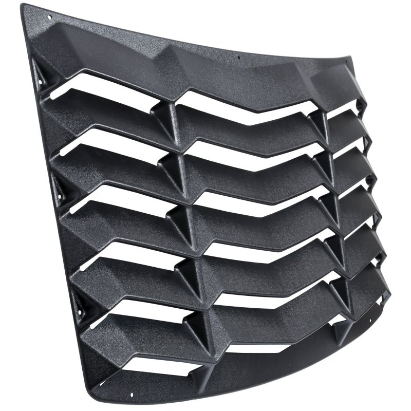 Cumart Rear Window Louvers Windshield Sun Shade Cover Lambo Style Matte Black For Chevrolet Chevy Camaro 2016 2017 2018 2019