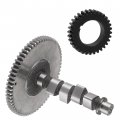 Caltric Camshaft Metal With Spur Gear Compatible Kawasaki 49118-2063 491182063