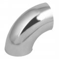 Uxcell 4pcs 304 Stainless Steel Hand Rail Elbow Fittings 38mm Tube