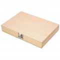 Carbon Steel Auger Bit 8pcs Set With Wooden Case Machined Hex Shank Drill For Woodworking Diameter 6mm To 20mm Accurate 