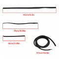 Waltyotur 10 Pcs Rubber Door Window Weatherstrip Seal Kit Replacement For Truck D150 W150 1980-1993 4161678ab 4161679ab
