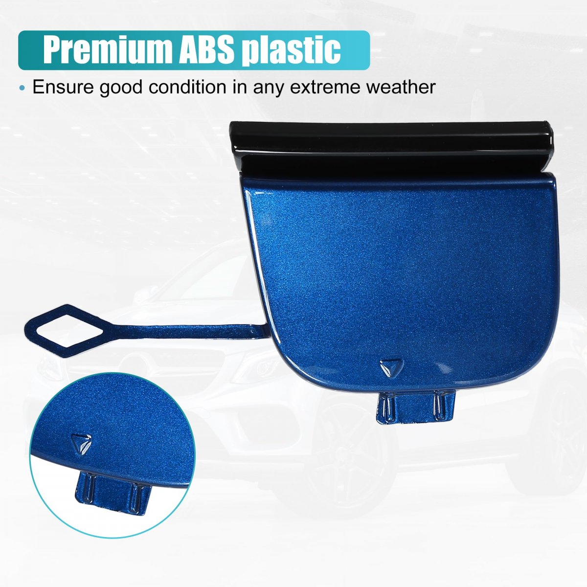Front Bumper Tow Hook Cover Towing Eye Cap For Mercedes-benz E 350 2021-2023 No A2138802307