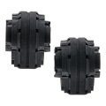 2012-2017 Volkswagen Beetle Stabilizer Bar Bushing Set Rubber Black 2