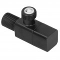 G1 2 Angle Valve Mixer Water Stop Bathroom Toilet Washbasin Accessory Black