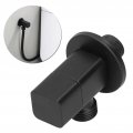 G1 2 Angle Valve Mixer Water Stop Bathroom Toilet Washbasin Accessory Black