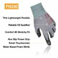 Dex Fit Nitrile Work Gloves Fn330 3 Pairs 3d-comfort Stretchy Firm Grip Thin Lightweight Touch-screen Compatible Durable